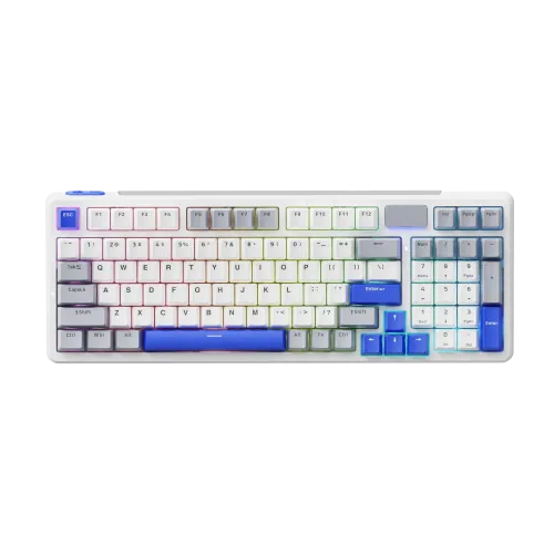 Rapoo V700DIY-98 Mechanical Gaming Keyboard — Multi-Mode, Backlit