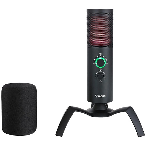 Rapoo VS500 RGB Gaming Microphone — Dual Point, Omni Directional