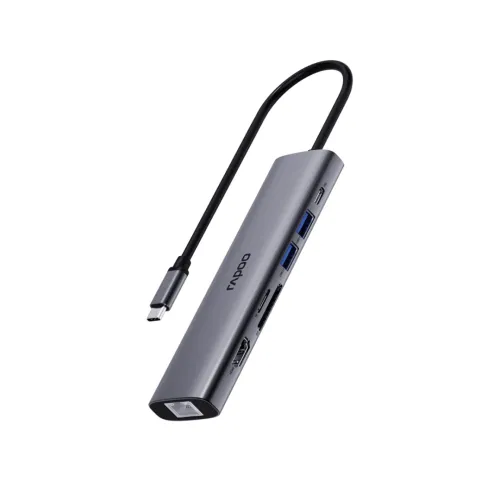 Rapoo XD71 Docking Station — Type-C, 7-in-1 Multi-function