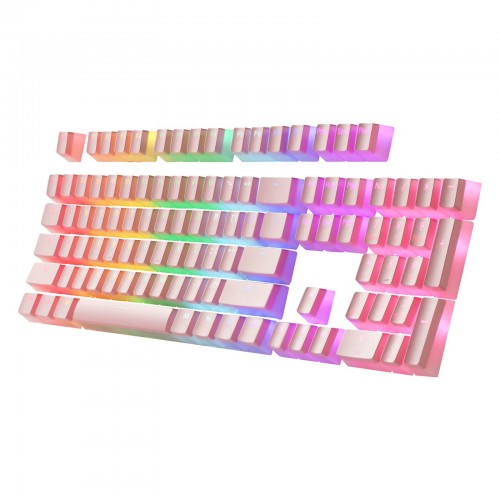 Redragon A130 Pudding Keycap Set — 104 Keys, Doubleshot PBT