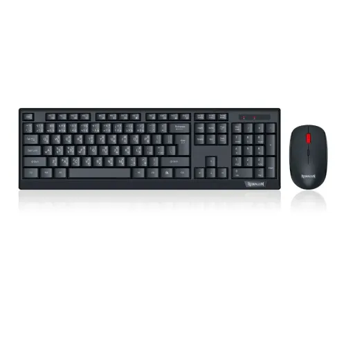 Redragon BS-8343 Wireless Keyboard Mouse Combo — With Bangla Layout
