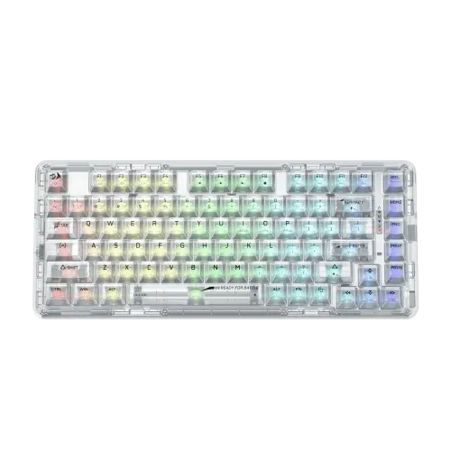 Redragon ELF PRO K649 Mechanical Keyboard — Transparent