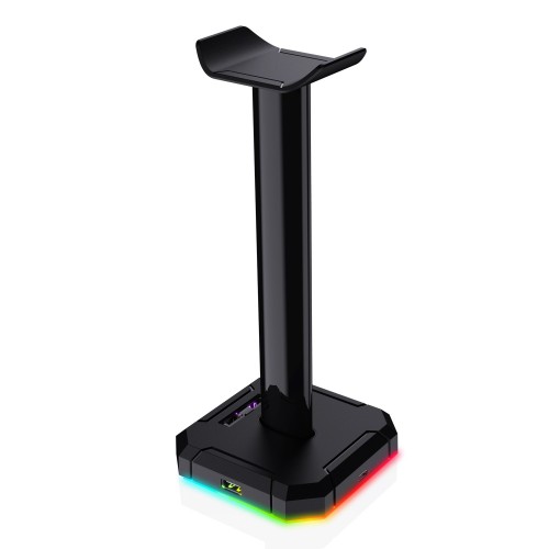 Redragon HA300 Scepter Pro Headphone Stand — RGB Backlit, Gaming