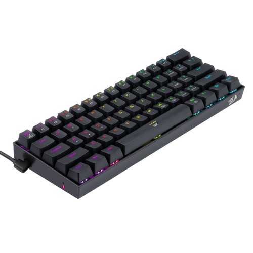Redragon K630 Dragonborn Mechanical Gaming Keyboard — 60% Compact, Red Switch, RGB