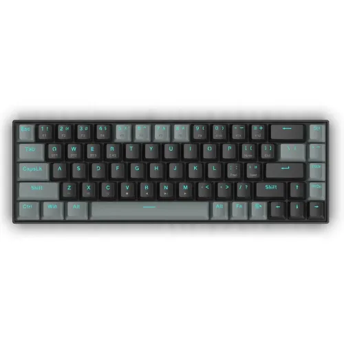 Redragon K662 Mechanical Keyboard — Black-Gray, Red Switch, Bluetooth Wireless