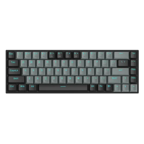 Redragon K662 Mechanical Keyboard — Gray-Black, Red Switch, Bluetooth Wireless