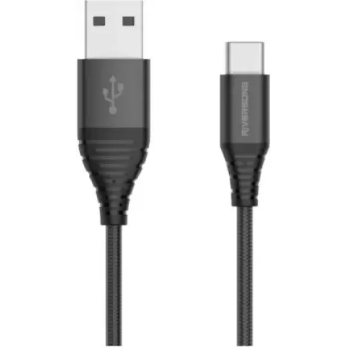 Riversong CT56 Alpha 03 Fast Charging Type-C Cable — Premium Nylon Braided