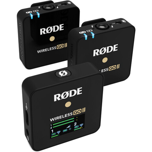 Rode Wireless Go II Wireless Microphone System — Dual Channel