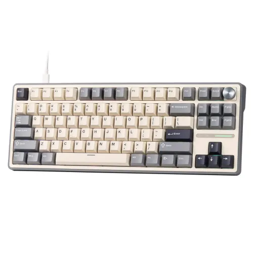 Royal Kludge R87 PRO Mechanical Keyboard — Creamy Switch, RGB