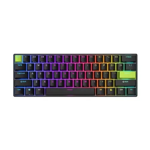 Royal Kludge RK C61 Mechanical Keyboard — Magnetic Mint Switch