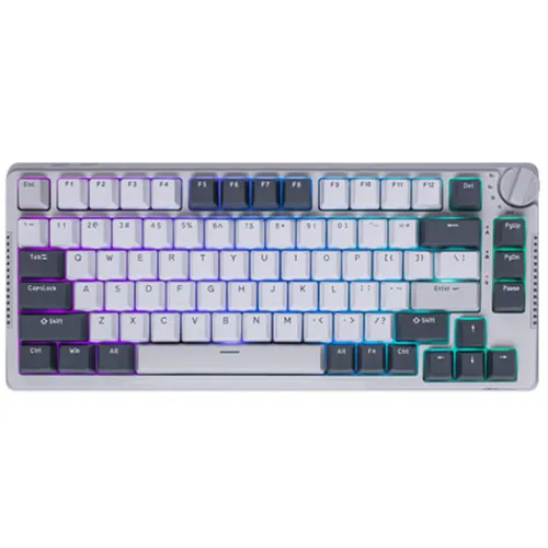 Royal Kludge RK H81 Mechanical Keyboard — RGB, Tri-Mode, Hot-Swappable, Blue Switch