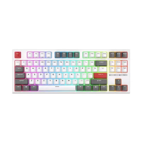 Royal Kludge RK R87 Mechanical Keyboard — RGB, Hot-Swappable, Red Switch