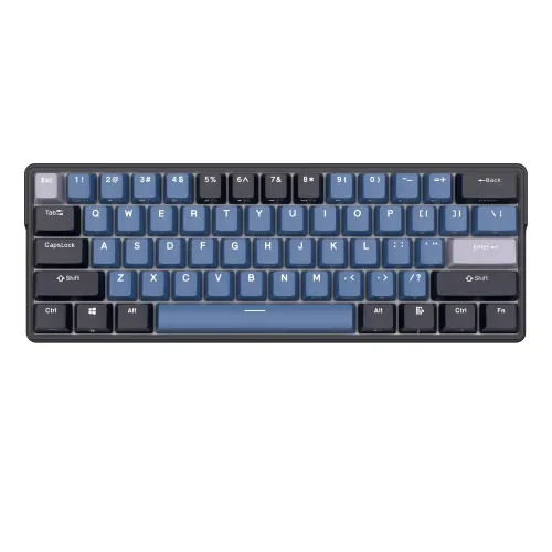 Royal Kludge RK61 Plus Tri-Mode Hotswappable Mechanical Gaming Keyboard — RGB, 61 Keys, Brown Switch