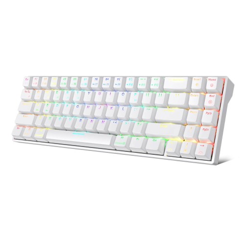 Royal Kludge RK71 Wireless Mechanical Keyboard — Red Switch, RGB, Hot-Swappable, Tri-Mode