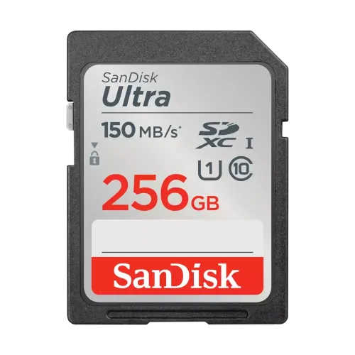 SanDisk Ultra SDXC Memory Card — 256GB, UHS-I