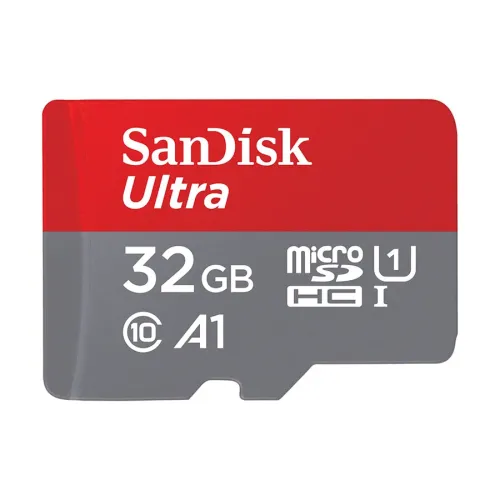 SanDisk Ultra Micro SDHC Memory Card — 32GB, Class-10, UHS-I, 120Mbps (SDSQUA4-032G-GN6MN)