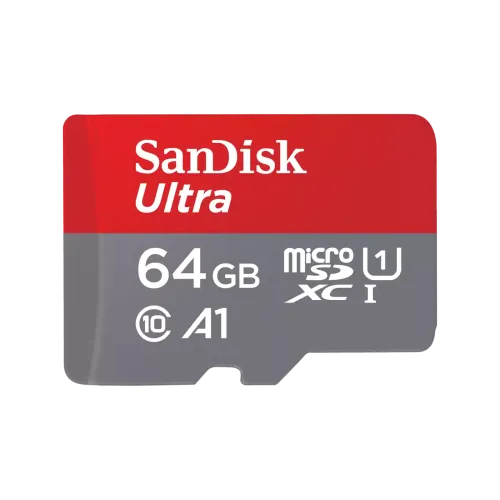 SanDisk Ultra SQUAB MicroSDXC UHS-I Memory Card — 64GB (SDSQUAB-064G-GN6MN)