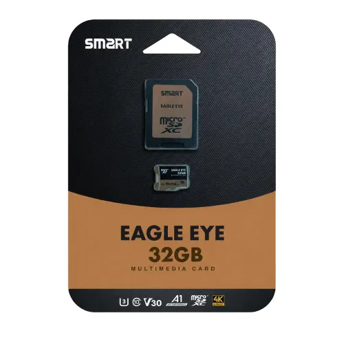 Smart Eagle Eye Micro SDXC UHS-I U3 Class10 Memory Card — 32GB, With Adapter
