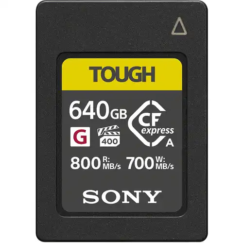 Sony CFexpress Type A TOUGH Memory Card — 640GB