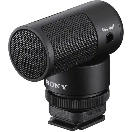 Sony ECM-G1 Camera-Mount Shotgun Microphone — Ultracompact