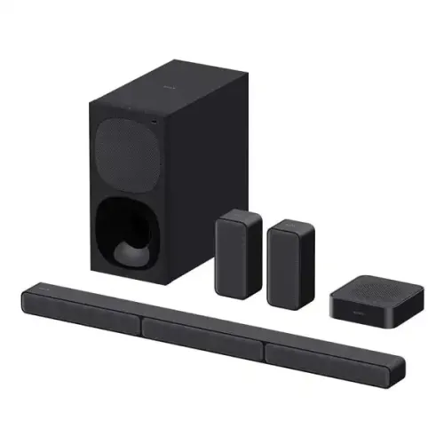 Sony HT-S40R Home Theater System — 5.1ch, 600W, Dolby Audio Soundbar with Wireless Rear Speaker