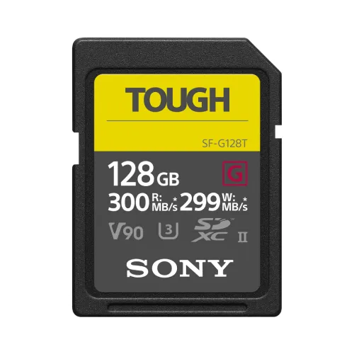 Sony SF-G Tough Series SDXC Memory Card — 128GB, UHS-II