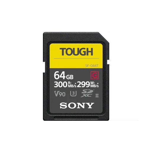 Sony SF-G Tough Series Memory Card — UHS-II SDXC, 64GB