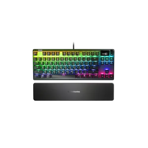 SteelSeries Apex 7 TKL Mechanical Gaming Keyboard — Blue Switch, RGB
