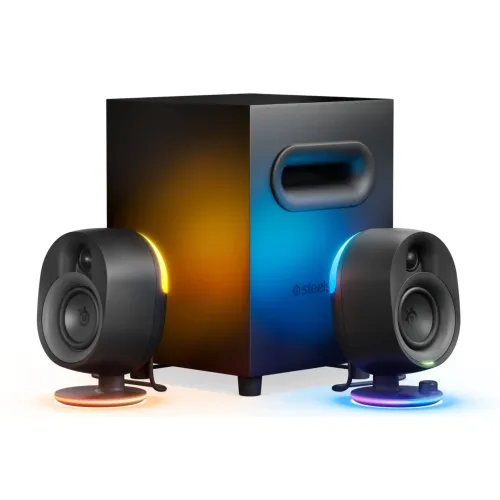 SteelSeries Arena 7 Bluetooth Gaming Speaker — 2.1 Channel, RGB