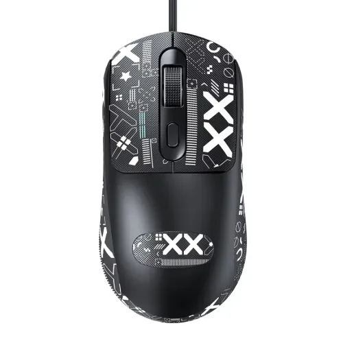 T-WOLF G580 Wired Mouse — With Grip Tape