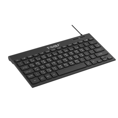 T-WOLF K220 Keyboard — Wired, Bangla Layout