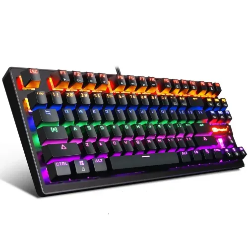 T-Wolf T17 Mechanical Gaming Keyboard — Wired, RGB