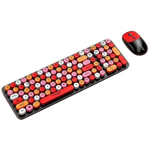T-Wolf TF350 Keyboard Mouse Combo — Wireless