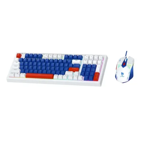 T-Wolf TF610 Gaming Keyboard & Mouse Combo — RGB
