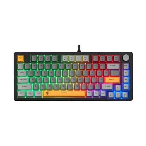 T-Wolf ZK82 Mechanical Keyboard — LED, Wired