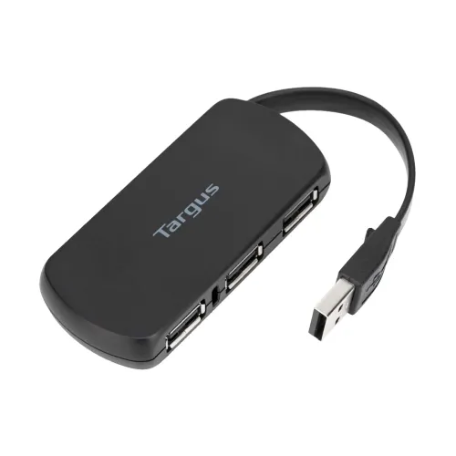 Targus ACH214AP-51 Quad USB Hub — USB Male Input