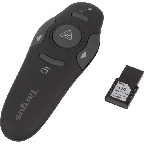 Targus AMP16AP-60 Presenter — With Laser Pointer, Black