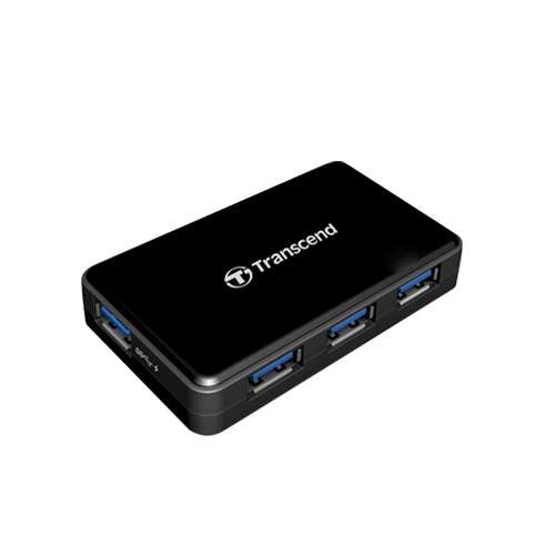 Transcend HUB3 Hub Card Reader — 4-Port, USB 3.1 Gen 1