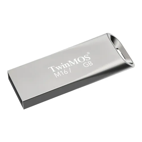 TwinMOS M16 Pen Drive — 128GB, USB 3.2, Metal Body
