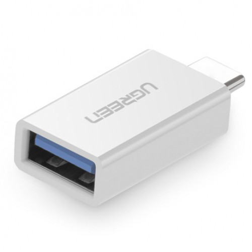 UGREEN 30155 Adapter — USB 3.1 Type-C SuperSpeed Male to USB 3.0 Type-A Female