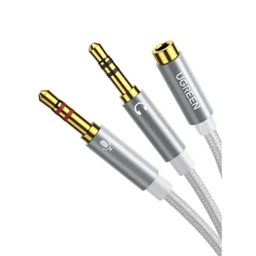 UGREEN AV140 Audio Splitter Cable #20897 — 3.5mm Female to Dual 3.5mm Male