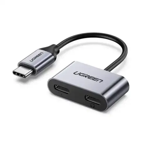 UGREEN CM232 #60165 USB Type-C to Headphone Adapter — PD Charging