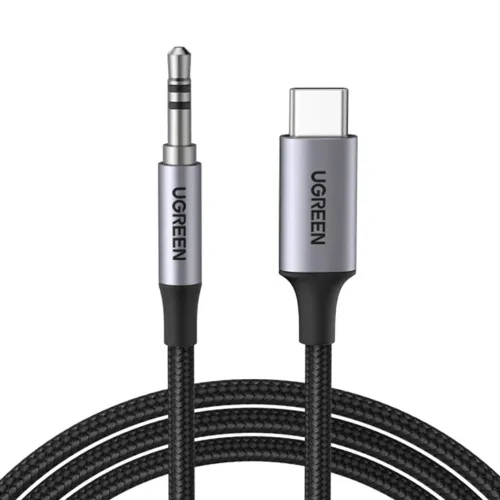 Ugreen CM450 USB-C to 3.5mm Audio Cable — 1 Meter, #20192