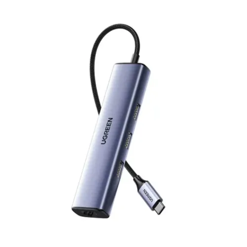 UGREEN CM475 Ethernet Adapter Hub #60600 — 4-in-1