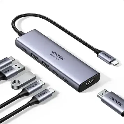 Ugreen CM511 Multifunction Hub — 6-in-1, Type-C #35999