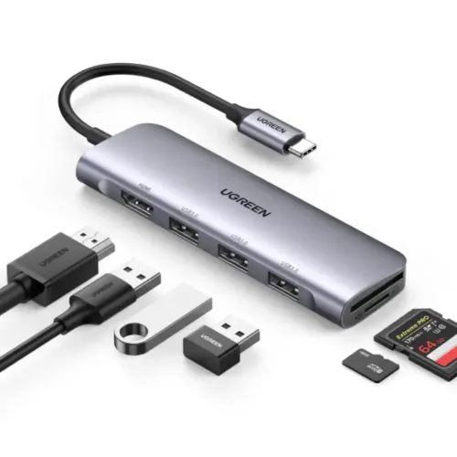 Ugreen CM511 USB Type-C Multifunction Hub — #20956A