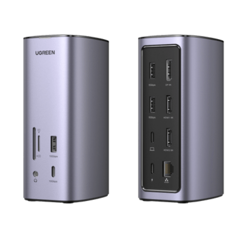 UGREEN Redovok PRO CM555 Docking Station #90325 — 12-in-1, Multifunctional