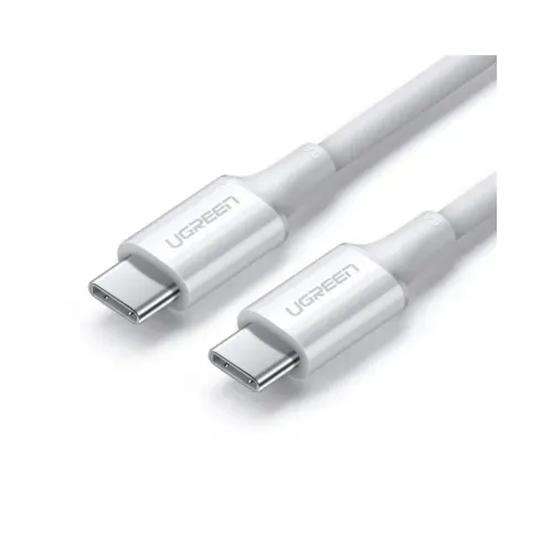 UGREEN US300 Fast Charging Cable — USB Type-C, 1M, White #60551