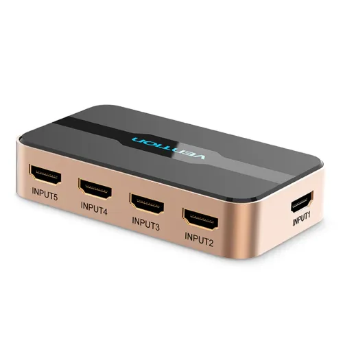 Vention ACDG0 HDMI Switcher — 5-in-1 Output
