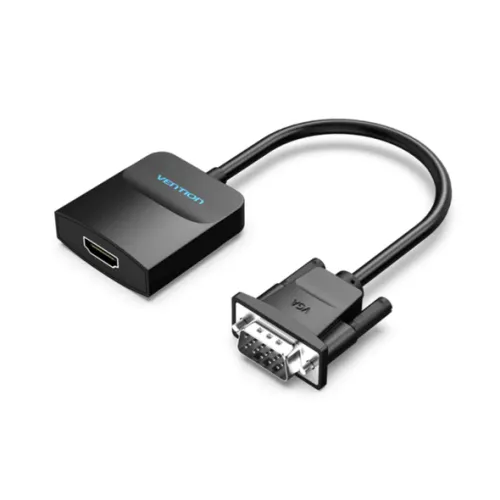 Vention ACNBB VGA to HDMI Converter — With Female Micro USB and Audio Port